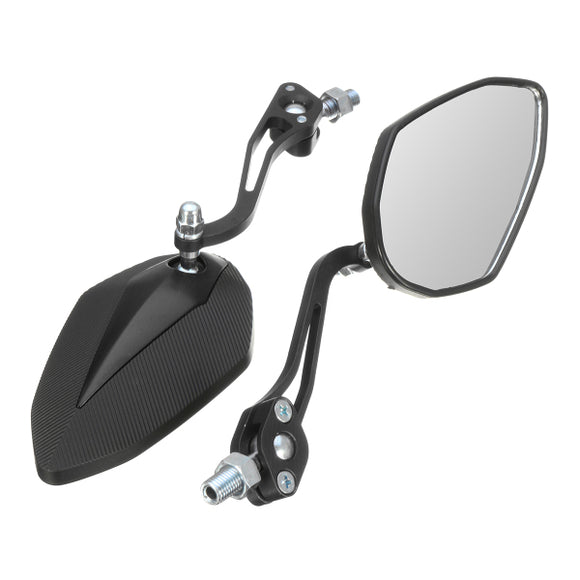 8mm 10mm Motorcycle Rear View Mirrors For Honda/Yamaha/Suzuki/Harley Universal