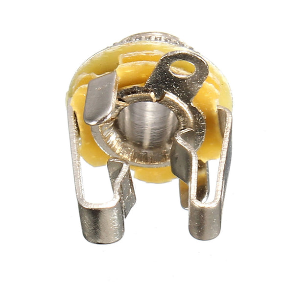 3.5mm Stereo Sound Jack Chassis Panel Socket Phono Audio Earphone Screw nut