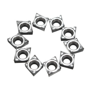 10pcs CCGT09T302-AK H01 Carbide Inserts for SCLCR/SCFCR Turning Tool Holder