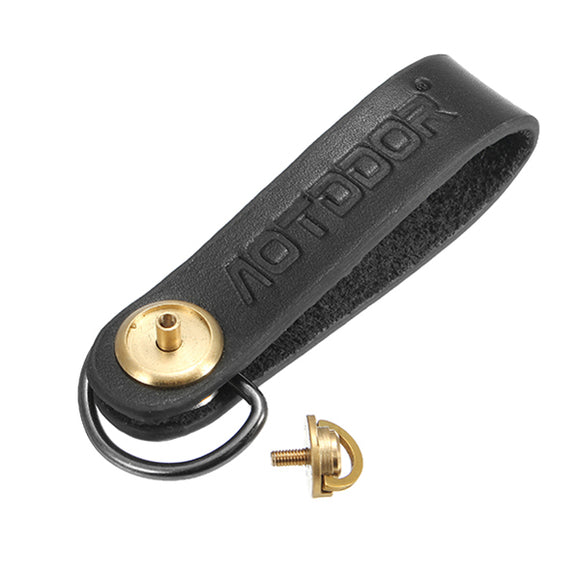 AOTDDOR E2215 Leather Key Holder Key Accessories EDC Portable Equipment 3 Colors