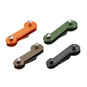 Aluminum EDC Keychain Key Holder Portable Clip Pocket Tool