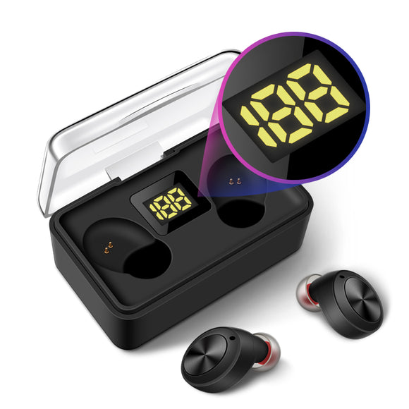 Bakeey D025 Digital Display Touch Control bluetooth 5.0 In-ear Earphone True Wireless Stereo Hearphones