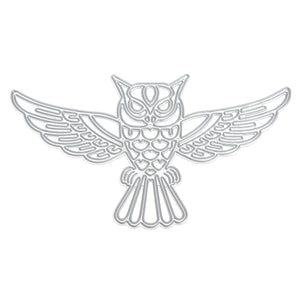 Owl Metal Card Cutting Dies Stencil Scrapbooking Album Decor Embossing Template