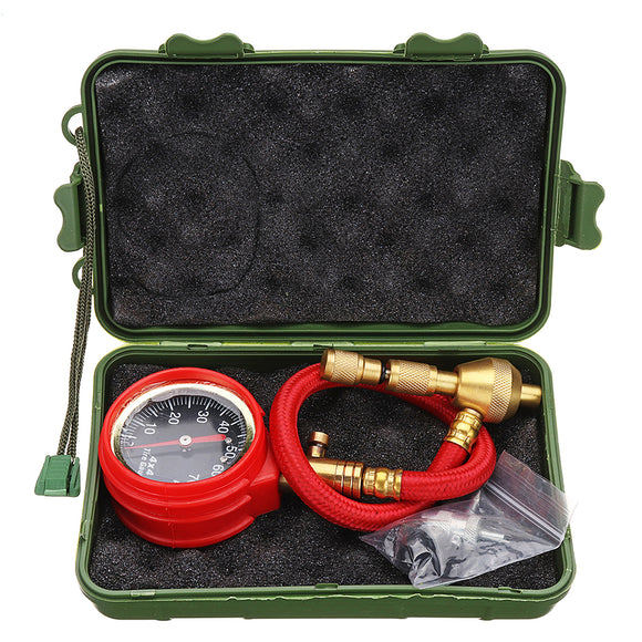 Tyre Deflator Rapid Tire Air Pressure Gauge Pointer Dial Valve Tool Kit