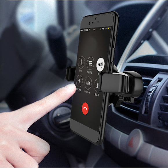 LEEIOO 360 Rotation Car Air Vent Mount Phone Holder for Phone 3.5-6.0 inches