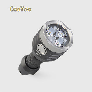 CooYoo Particle-S XP-G2 800LM 10440 USB Rechargeable Mini LED Flashlight