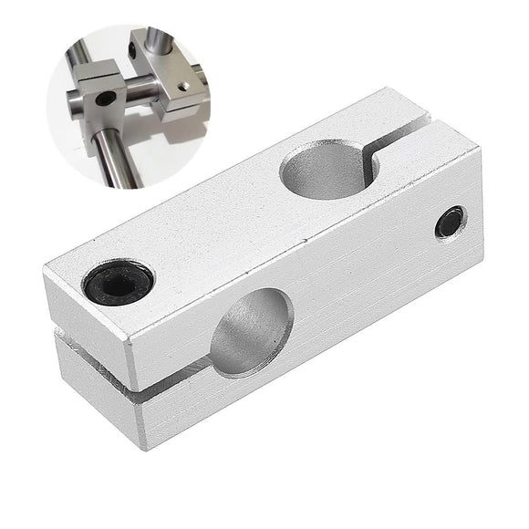 Machifit Cross Connector Fixing Block Vertical Retaining Clip Optical Axis Holder for Linear Rail CNC Parts