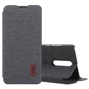 Bakeey Flip Shockproof Fabric Soft Silicone Edge Full Body Protective Case For Xiaomi Mi9T / Mi 9T Pro / Redmi K20 / Redmi K20 PRO