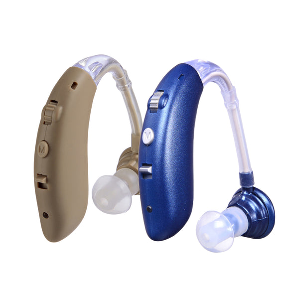 Rechargeable Digital Hearing Aid Voice Adjustable BTE Sound Voice Amplifier Behind Ear Sound