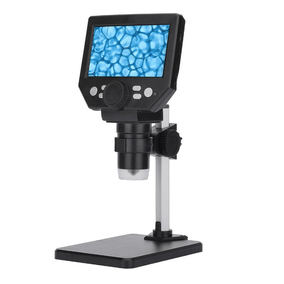 MUSTOOL G1000 Portable Digital Microscope 4.3 Electronic HD Video Microscopes 1-1000X HD 8MP Borescope Magnifier Camera Mobile Phone Repair Microscope