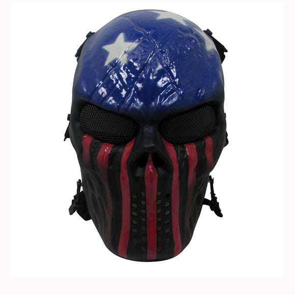 Tactical Warrior Military War Game Paintball CS Field Equipment Airsoft Full Face Mask