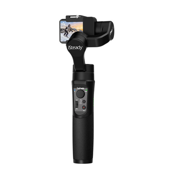Hohem iSteady Pro 2 Upgraded Handheld Gimbal 3 A.xis Stabilizer for ALL Action Camera DJI OSMO Action Camera GoPro Hero 6/5/4/3 Sony RX0 SJCAM YI Eken Firefly Gopro Akaso