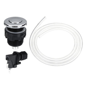 25V-250V Bath Switch Pneumatic Air Button Kit Garbage Waste Disposal Garbage Disposer Air Switch Kit
