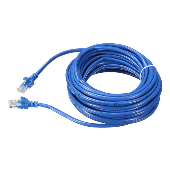 8m Blue Cat5 65FT RJ45 Ethernet Cable For Cat5e Cat5 RJ45 Internet Network LAN Cable Connector