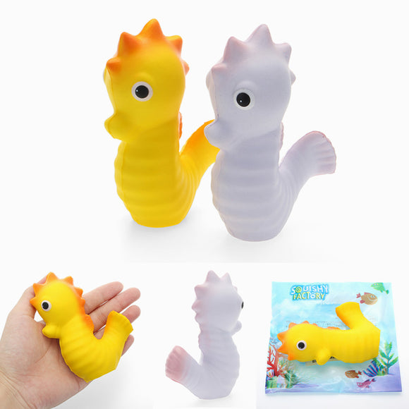 Squishy Factory Sea Horse 11cm Slow Rising With Packaging Collection Gift Decor Toy
