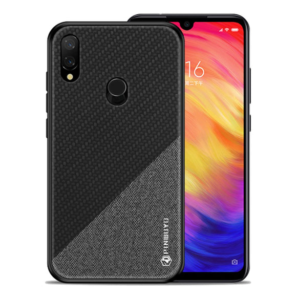 MOFI PINWUYO Cloth Pattern Shockproof Soft TPU Back Cover Protective Case for Xiaomi Redmi Note 7 / Note 7 Pro