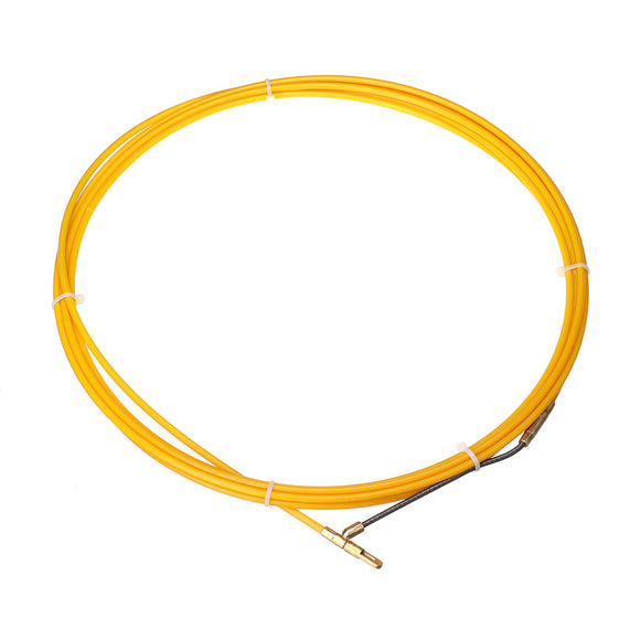 5M/15M/25M 4mm Dia. Fiberglass Cable Puller Fish Tape Reel Conduit Ducting Rodder Pulling Puller