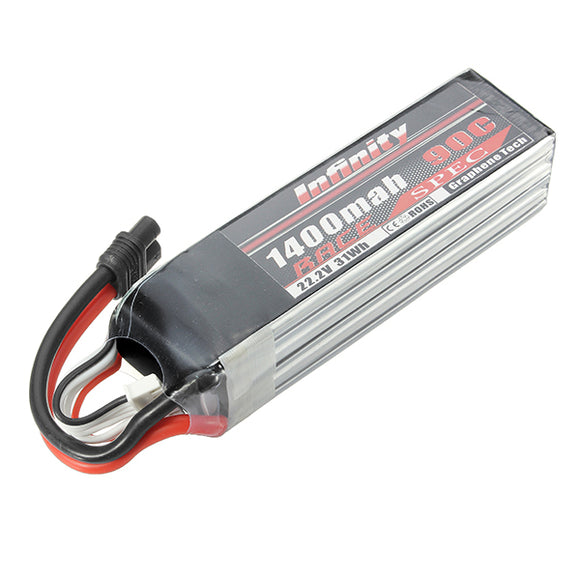 AHTECH Infinity 6S 22.2V 1450mAh 110C Graphene Lipo Battery 6S1P With XT60 SY60 Plug for RC Drone
