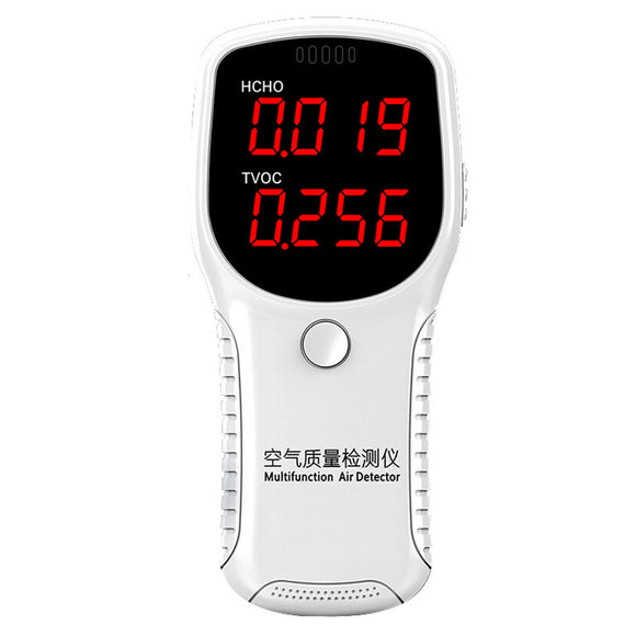 Air Quality Monitor HCHO TVOC PM2.5 PM10 Formaldehyde Detector Tester Home Test
