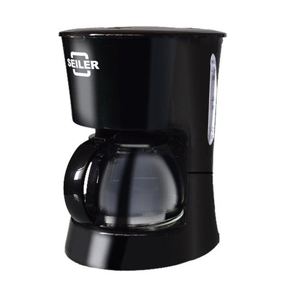 220-240V 600ml SEILER Black Drip Coffee Maker Machine Homade Coffee Tea Machine
