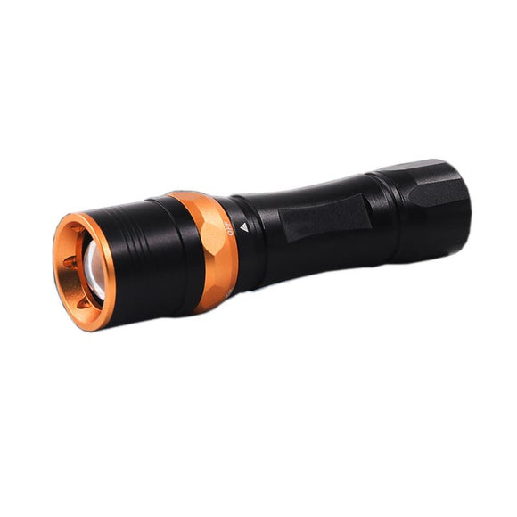 400LM Flashlight Diving 50m IP68 LED Light 1x18650 5 Modes Outdoor Hiking Fishing Travel Portable