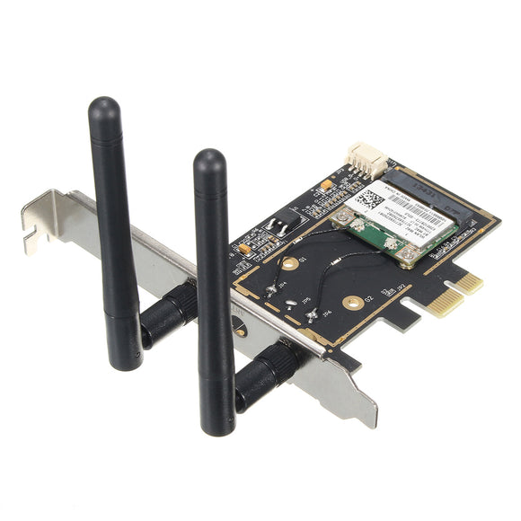 Desktop 300Mbps Wireless Card Network Adapter Bluetooth 4.0 With Data Lines