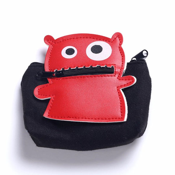 Cartoon Creative Coins Bag Lovely Cute Style Change Bags Purse Card Bag