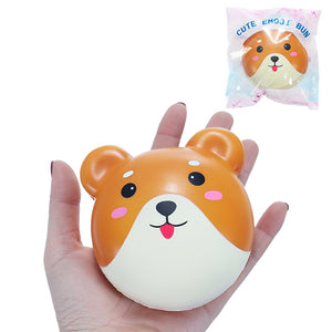 Squishy Puppy Bun Slow Rising Toy With Packaging Cute Animals Collection Decor Toy