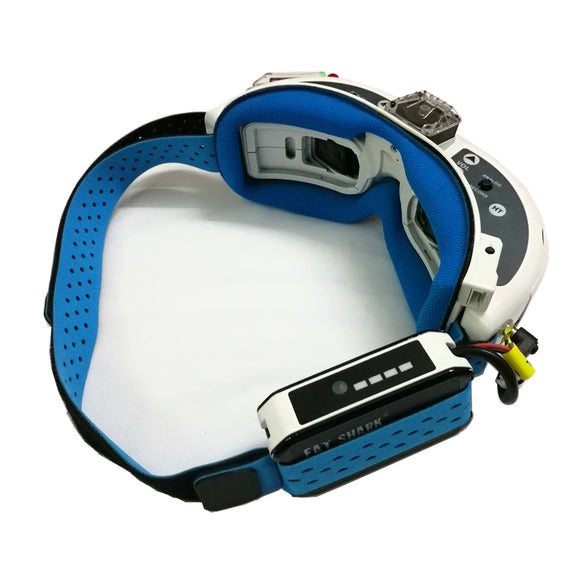 5pcs Fatshark FPV Goggles Head Strap Replacement Blue Lycra Fabric for FPV RC Drone