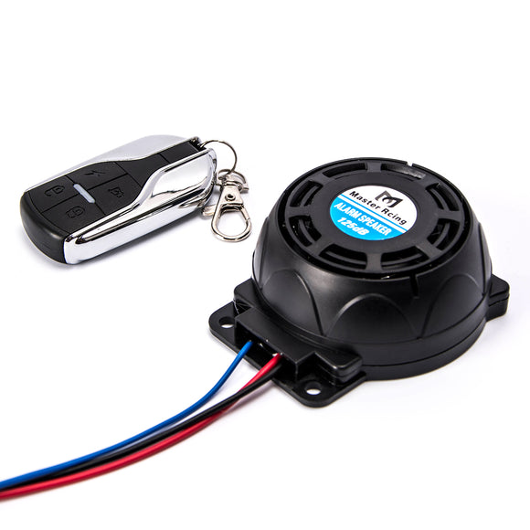 12V 125db Motorcycle Anti Theft Security Alarm Systems Remote Control Engine Start