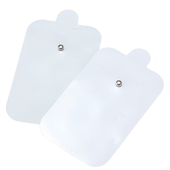 2pcs 4X6cm Replacement Electrode Pads For Massagers Tens Units 40x60mm Reusable Adhesion