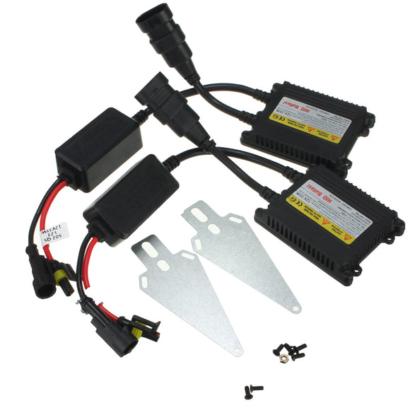 Pair DC12V Slim HID Replacement Ballast Xenon Conversion Kit Universal