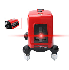 Foucault FC-435AR Mini Portable 3D Self-Leveling Red Laser Level Device 360 Distance Meter for Laser Line Meas