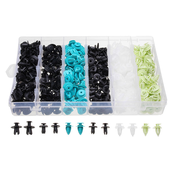 360Pcs Automotive Car Plastic Pushpin Rivet Trim Clip Assortment Kit