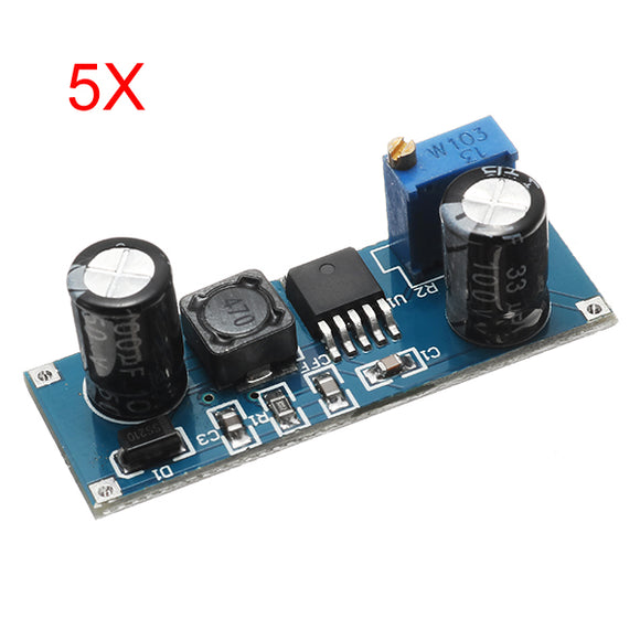 5Pcs XL7015 DC-DC Converter Step Down Module 5V-80V Wide Voltage Input Better Than 7005A