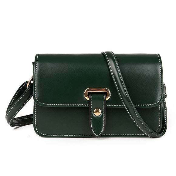 Women PU Leather Mini Envelope Hasp Elegant Shoulder Bag Crossbody Bag