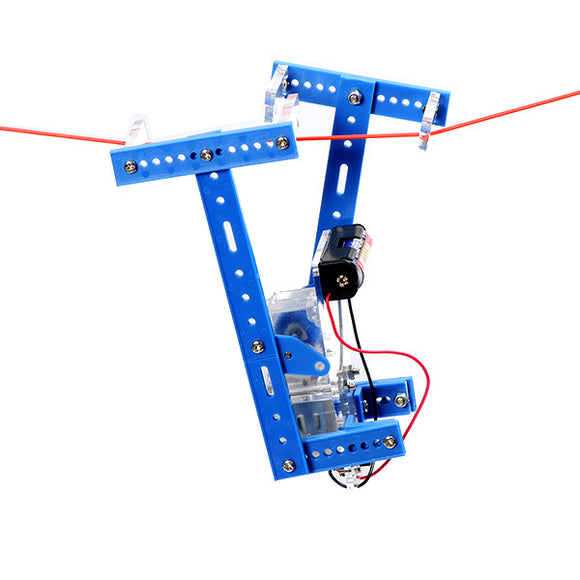 DIY Lanyard Climbing Robot Kit Handmade Toy Kit Assembly Material Package For Children