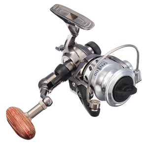 MN100 4.3:1 Mini Fishing Reel Metal Left/right Max Drag 4kg Spinning Reel Winter Ice Wheel