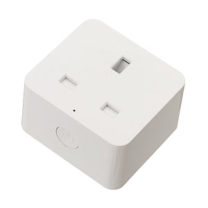 UK Standard Smart WiFi Socket 10A Intelligent Voice APP Timing And Remote Control Works With Alexa
