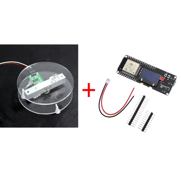 Wemos ESP32 0.96 OLED HX711 Digital Load Cell 1KG Weight Sensor Board Development Tool Kit