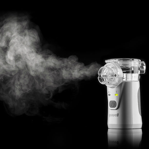 Yuwell HL100A Mini Handheld Portable Ultrasonic Mist Maker Nebulizer Child Adult Atomiser Respirator for Asthma COPD Ultrasonic Mist Maker