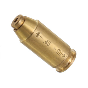 .45 Laser Bore Sighter Red Dot Sight Brass Cartridge Bore Sighter