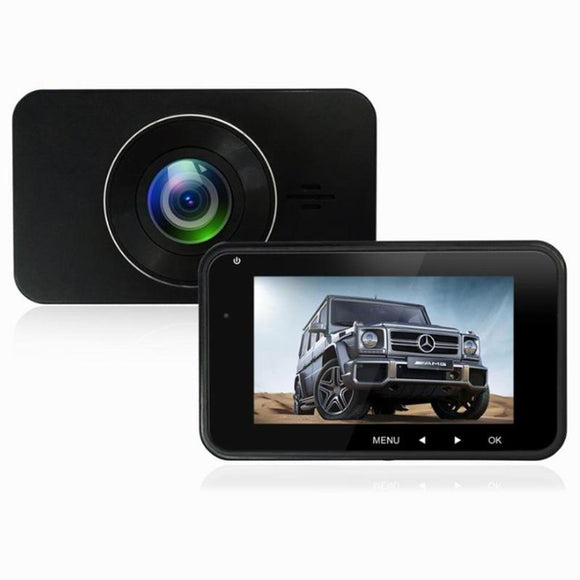 H15 Dual Lens Car DVR HDR 1296P Mini Camera Dash Cam Video Recorder Night Vision