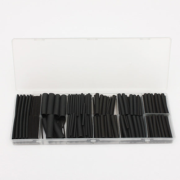 240Pcs Polyolefin 2:1/3:1 Halogen-Free Heat Shrink Tubing Kit 12 Sizes