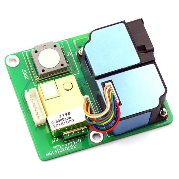 ZPHS01 All-in-one Gas Detection Module Carbon Dioxide Dust PM2.5 Sensor PM2.5 + CO2 + VOC	+ Temperature + Humidity Detector