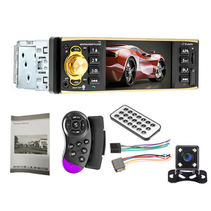 4019B 4 Inch 1080P Car bluetooth MP5 Player Hands Free Calling SD Card U Disk with Rear Camera