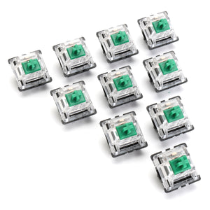 10 Pcs 5 Pin Green Switch Gateron Switch for Mechanical Keyboard Switch