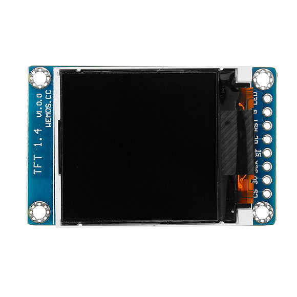 Wemos ESP8266 1.4 Inch LCD TFT Shield V1.0.0 Display Module For D1 Mini Board