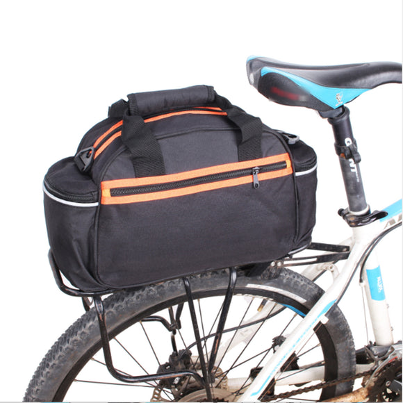 BIKIGHT 14L Bicycle Bag Bike Rear Pannier Seat Rack Bag Waterproof Cycling Pannier Bag