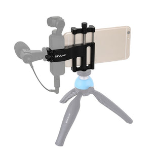 PULUZ PU333 Multifunction Aluminum Alloy Phone Fixing Clamp Expansion Holder Mount Bracket for DJI OSMO Pocket Camera